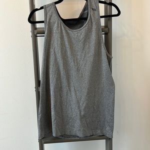 Grey athletic tank